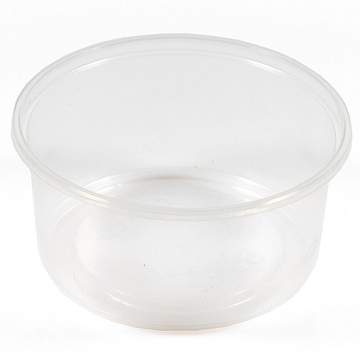 Caserola rotunda, fara capac, 250 ml (100 bucati)