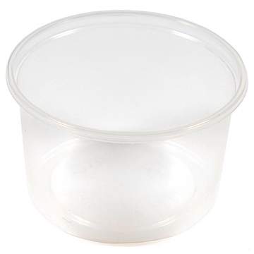 Caserola rotunda, fara capac, 400 ml (100 bucati)