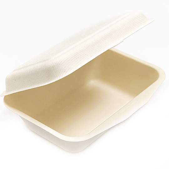 Cutie bio meniu,1 compartiment, 18.2x13.5x6.5 cm (50 bucati)