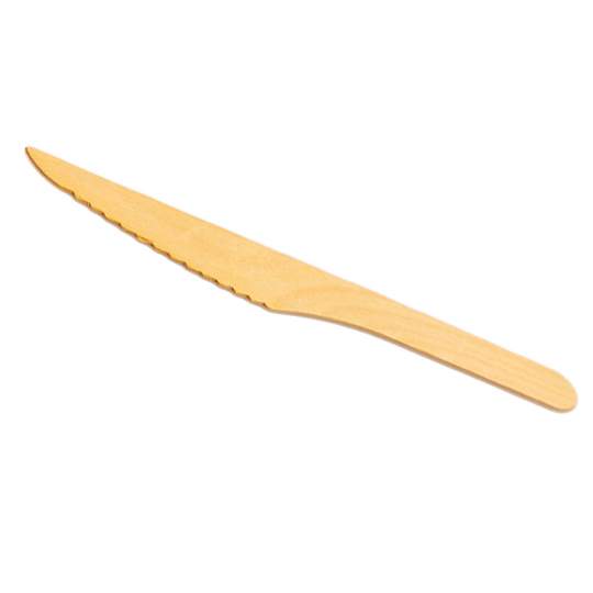 Cutit din lemn, 16 cm (100 bucati) Cutit din lemn, 16 cm (100 bucati)