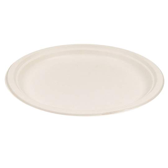Farfurie bio, diametru 26 cm, 1 compartiment (50 bucati)