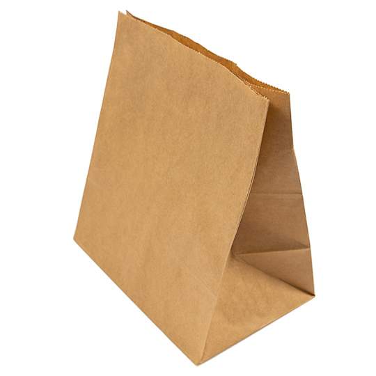 Punga din hartie pentru transport, 25x11x26 cm  (100 bucati)