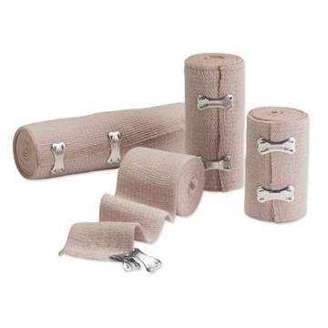 Bandaj elastic tip fasa 20 cm x  4.5m culoare bej (1 bucata)