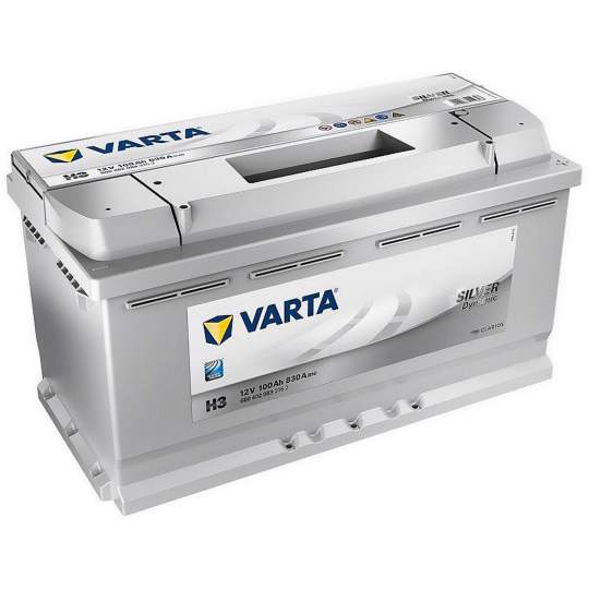 Acumulator auto 100Ah 12V H3 Varta Silver Dynamic borna normala (1 bucata)