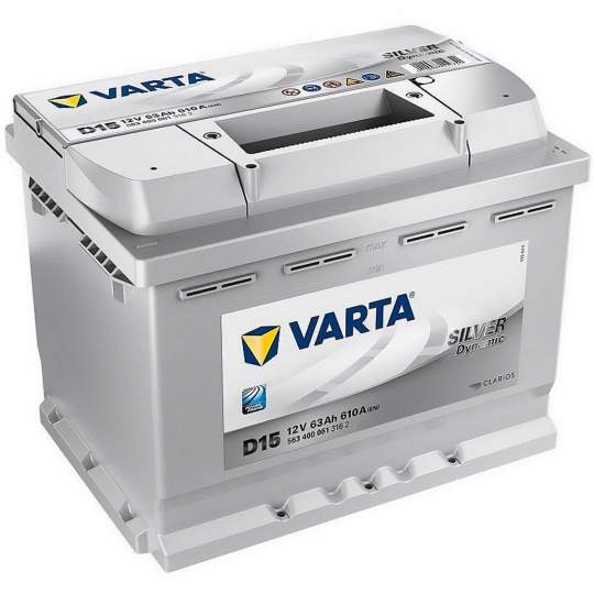 Acumulator auto 63Ah 12V D15 Varta Silver Dynamic borna normala (1 bucata) Acumulator auto 63Ah 12V D15 Varta Silver Dynamic borna normala (1 bucata)