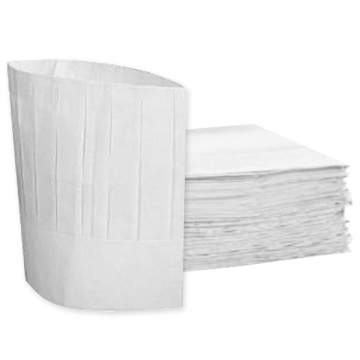 Boneta bucatar, hartie cu pliuri Open Top (10 bucati)