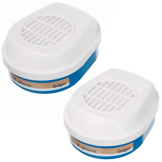 Filtre combinate A2P3 R D masca gaze Drager (set 2 bucati)