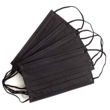 Masti medicale 3 pliuri, 4 straturi, cu elastic - Dr. Mayer - diverse culori (50 bucati)