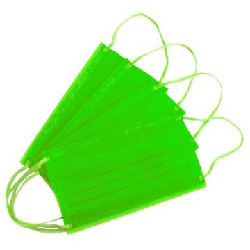 Masti medicale 3 pliuri, 4 straturi, cu elastic - Dr. Mayer - diverse culori (50 bucati)