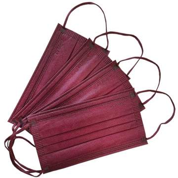Masti medicale 3 pliuri, 4 straturi, cu elastic - Dr. Mayer - diverse culori (50 bucati)