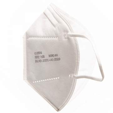 Masti FFP2 NR albe, protectie respiratorie conform EN149:2001+A1:2009 (50 bucati)