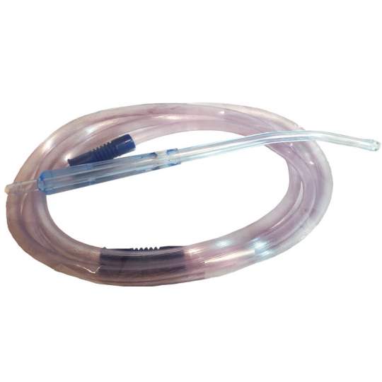 Set aspiratie Yankauer drenaj cu maner, lungime 200cm steril (1 bucata)