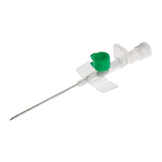 Branule cu valva si cateter 18G verde (100 bucati)