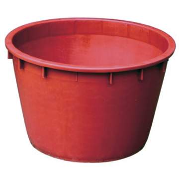 Butoi 500 L verde/visiniu fara capac