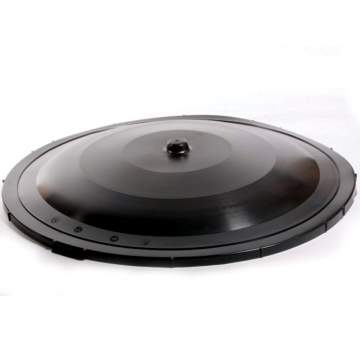 Capac butoi 500 L negru