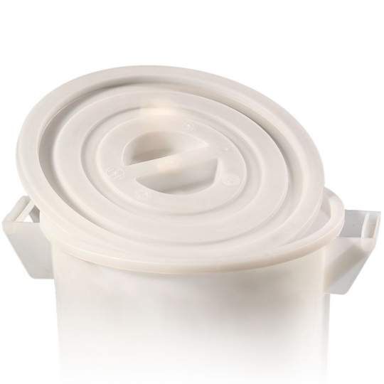 Capac pentru bidon / tomberon cu manere, 50 litri alb Capac pentru bidon / tomberon cu manere, 50 litri alb