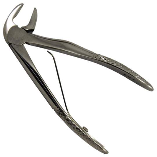 Cleste extractie centrali inferiori si radacini copii, fig. 567 (1 bucata)