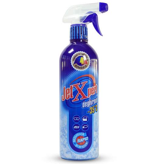 Degivrant -35C JetXpert cu pulverizator (750 ml)