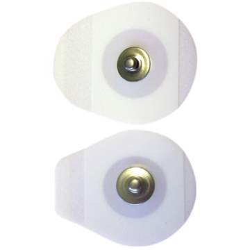 Electrozi EKG (ECG) de unica folosinta, 36x45mm, cu gel solid, sterili (50 bucati)