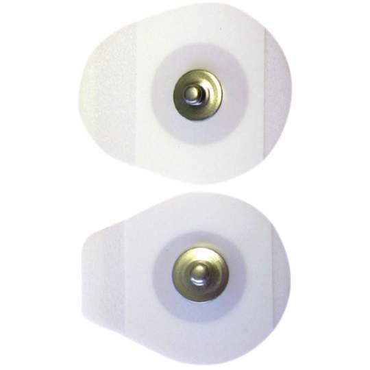 Electrozi EKG (ECG) de unica folosinta, 36x45mm, cu gel solid, sterili (50 bucati)