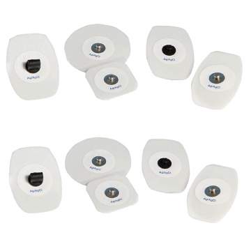 Electrozi ECG de unica folosinta, parte activa cu clorura de argint, 32x32 mm (50 bucati)