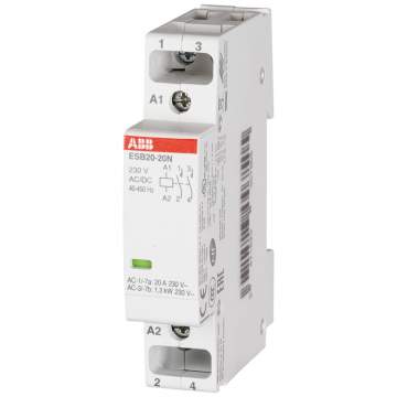 Contactor modular 20A 230V 50HZ