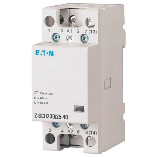 Contactor modular 25A 230V 4ND