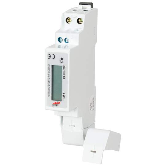 Contor mono digital pe sina 45A 1M