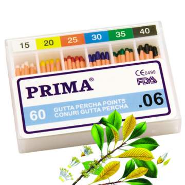 Conuri mari .6 Gutta Percha asortate 15-40 (60 buc)