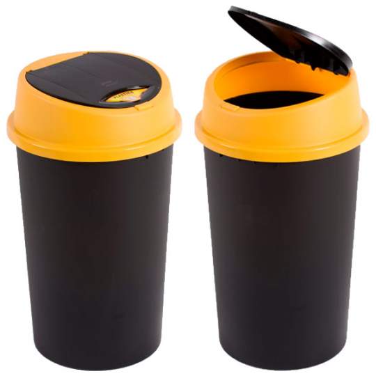 Cos gunoi 25 litri colectare selectiva deseuri, model Bingo