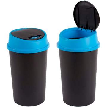 Cos gunoi 45 litri colectare selectiva deseuri, model Bingo (1 bucata)