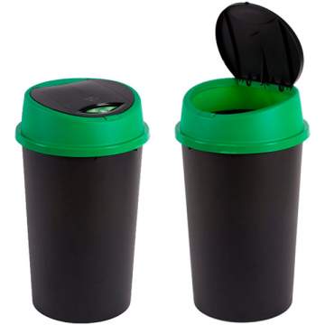 Cos gunoi 45 litri colectare selectiva deseuri, model Bingo (1 bucata)