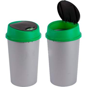 Cos gunoi 45 litri colectare selectiva deseuri, model Bingo (1 bucata)