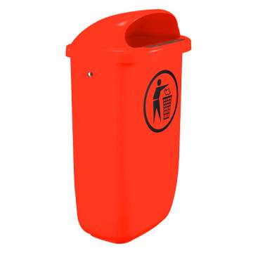 Cosuri inox colectare selectiva, set 3 bucati x 27L