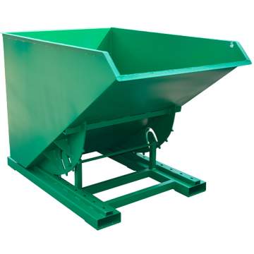 Container metalic basculant deseuri industriale capacitate 600 litri