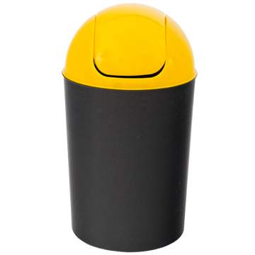 Cos gunoi Flip Flap Delta 12 litri - capac verde / albastru / galben / rosu / negru