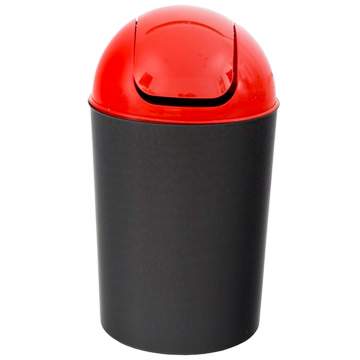 Cos gunoi Flip Flap Delta 12 litri - capac verde / albastru / galben / rosu / negru