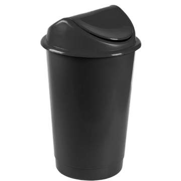 Cos gunoi Flip Flap Delta 60 litri - capac verde / albastru / negru / galben / rosu