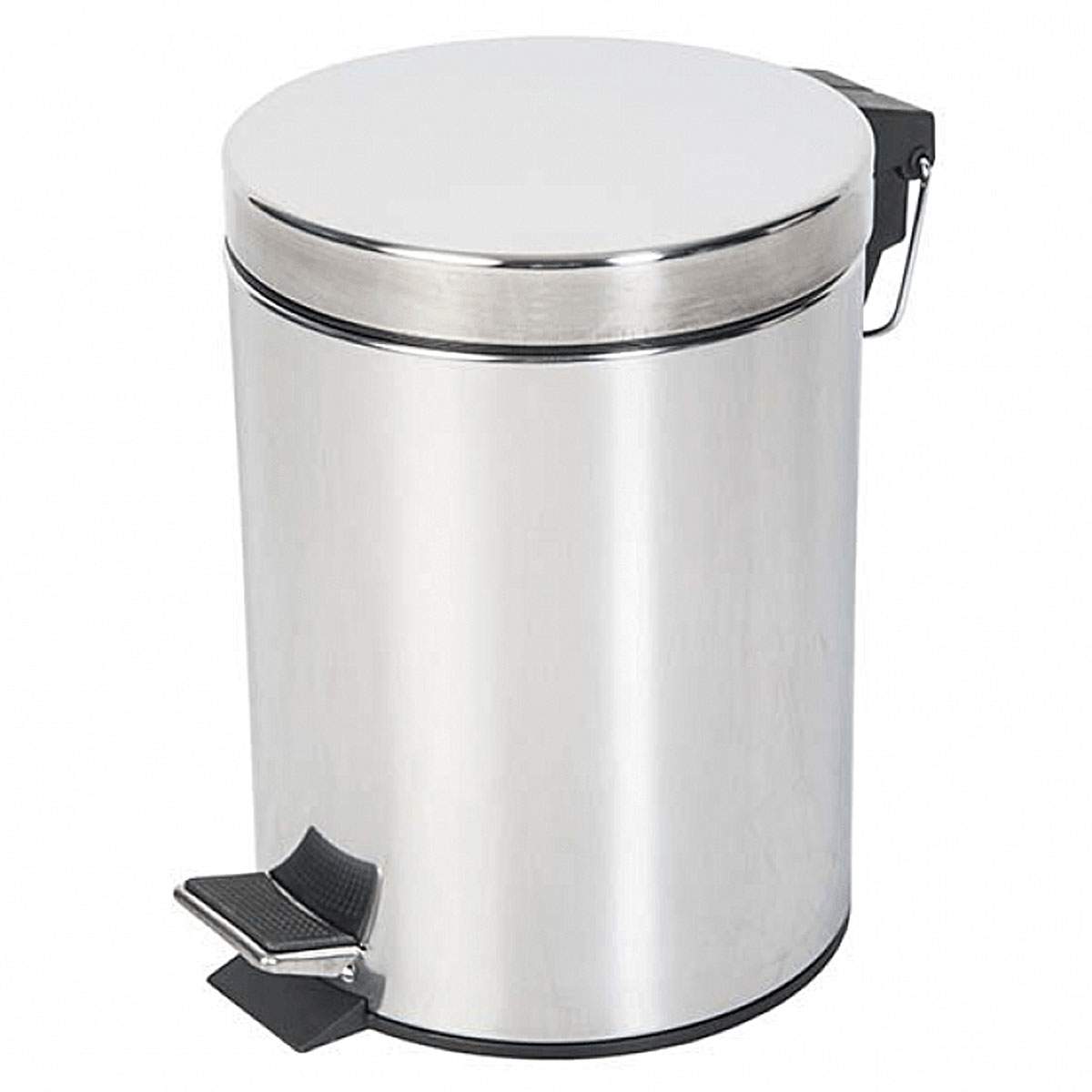 Cos De Gunoi Cu Pedala Si Galeata Interioara 12 Litri Promo Inox 