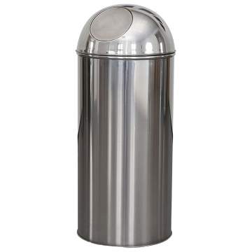 Cos gunoi inox 45 litri 30x70cm, galeata interioara metalica (1 bucata)