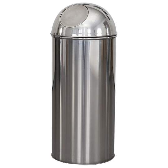 Cos gunoi inox 45 litri 30x70cm, galeata interioara metalica (1 bucata)