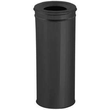 Cos gunoi metalic 27 litri cu capac deschis plat