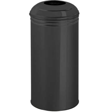 Cos gunoi metalic 40 litri cu capac deschis rotunjit