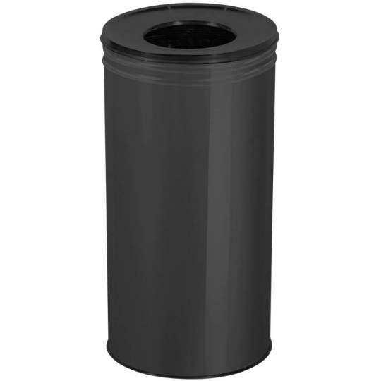 Cos gunoi metalic 70 litri cu capac deschis plat