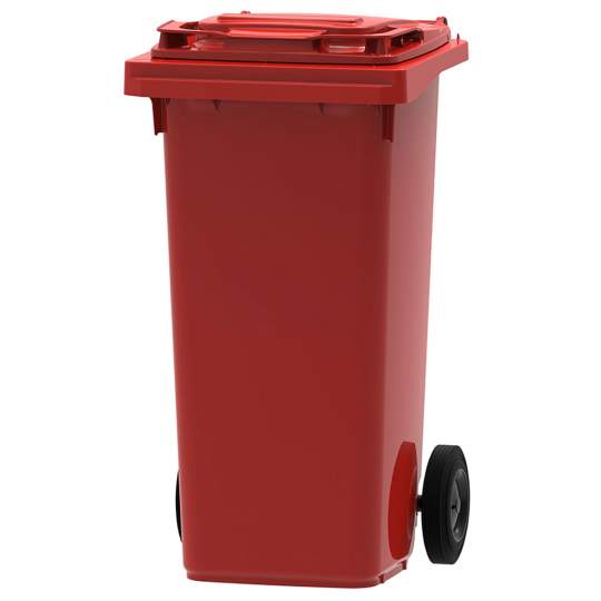 Europubela deseuri 120 litri rosie pentru acumulatori si baterii Europubela deseuri 120 litri rosie pentru acumulatori si baterii