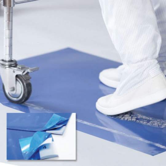 Covor medical adeziv controlul contaminarii 66 x 114 cm (10 set x 30 foite)