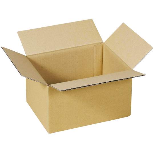 Cutie carton 197x160x135mm pentru ambalare, 3 straturi carton ondulat, neimprimata (1 bucata)