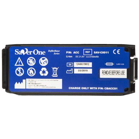 Acumulatori Li-Ion pentru defibrilator Saver One (1 bucata)