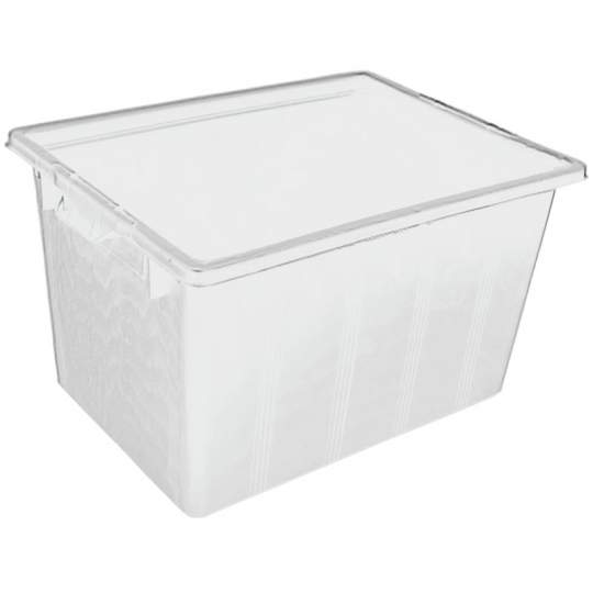 Naveta 180L alba Talia 80x60x48cm, pereti plini, uz alimentar