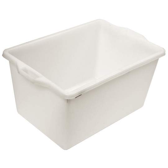 Naveta 65L alba Talia 61x43x33cm, pereti plini, uz alimentar